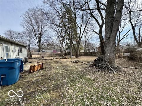 Yard at 5855 Price Court, Indianapolis, IN