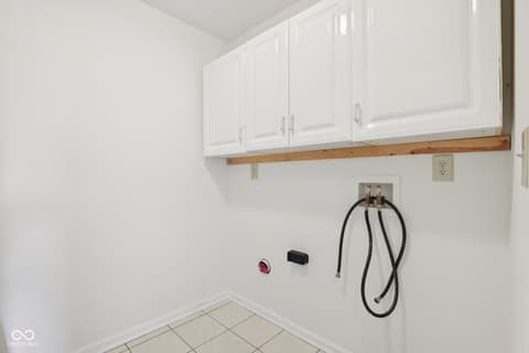 Laundry room at 45 W Clear Lake Lane, Westfield, IN