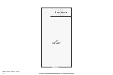 Floor Plan — 45 W Clear Lake Lane, Westfield, IN