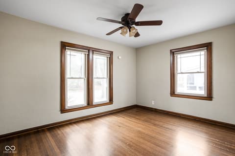 Bedroom at 6001 Indianola Avenue, Indianapolis, IN