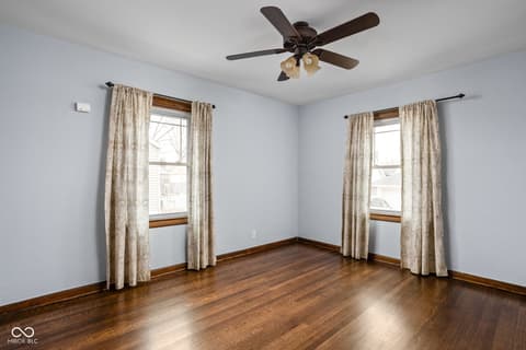 Bedroom at 6001 Indianola Avenue, Indianapolis, IN