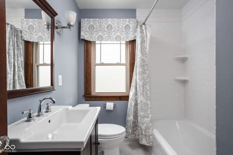 Bathroom at 6001 Indianola Avenue, Indianapolis, IN