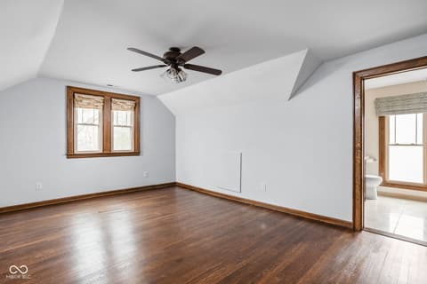 Primary bedroom at 6001 Indianola Avenue, Indianapolis, IN