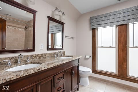 Primary bathroom at 6001 Indianola Avenue, Indianapolis, IN