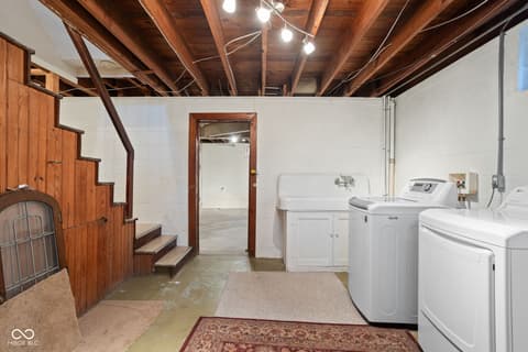 Basement at 6001 Indianola Avenue, Indianapolis, IN