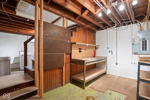 Basement at 6001 Indianola Avenue, Indianapolis, IN
