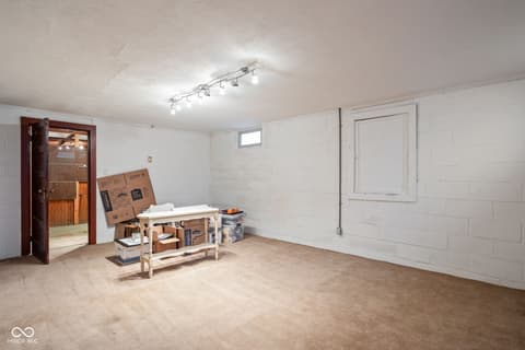 Basement at 6001 Indianola Avenue, Indianapolis, IN