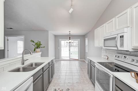 Kitchen at 7440 Oakview Drive, Avon, IN