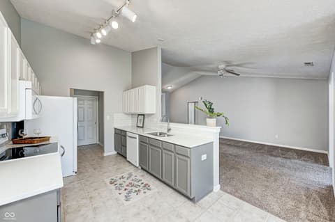 Kitchen at 7440 Oakview Drive, Avon, IN