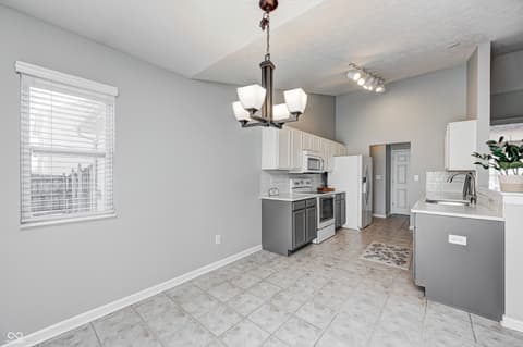 Kitchen at 7440 Oakview Drive, Avon, IN