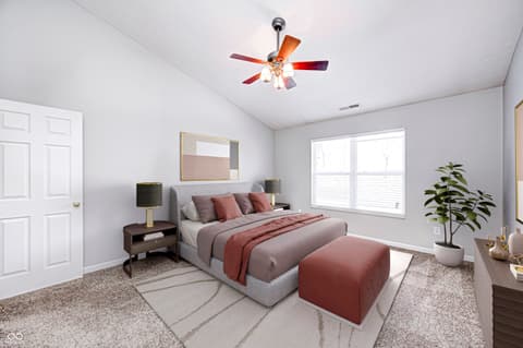 Primary bedroom at 7440 Oakview Drive, Avon, IN