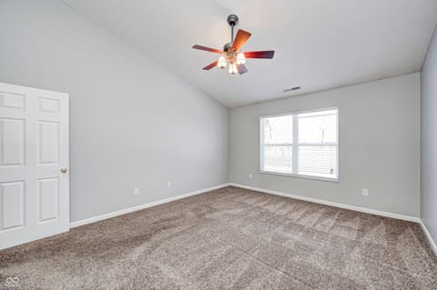 Primary bedroom at 7440 Oakview Drive, Avon, IN