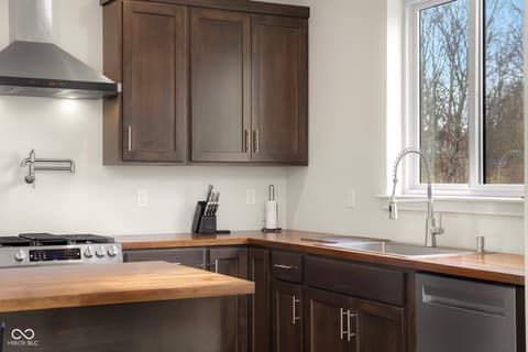 Kitchen at 205 Woods Trail, Nashville, IN