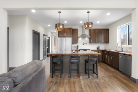Kitchen at 205 Woods Trail, Nashville, IN