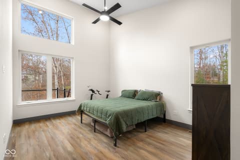 Bedroom at 205 Woods Trail, Nashville, IN