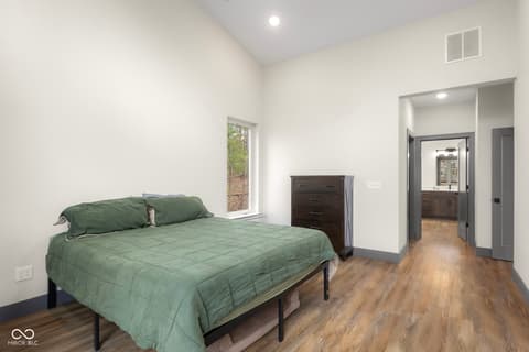 Bedroom at 205 Woods Trail, Nashville, IN
