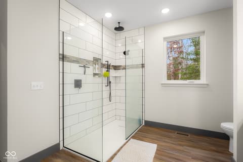 Bathroom at 205 Woods Trail, Nashville, IN