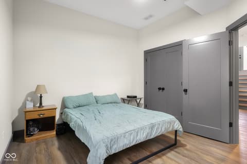 Bedroom at 205 Woods Trail, Nashville, IN