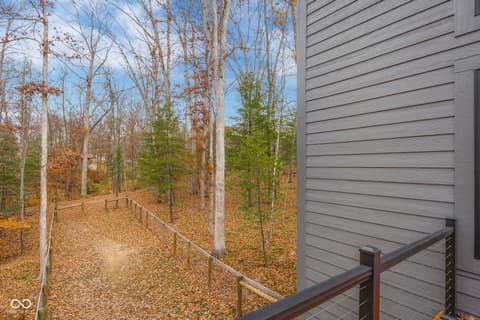 Yard at 205 Woods Trail, Nashville, IN