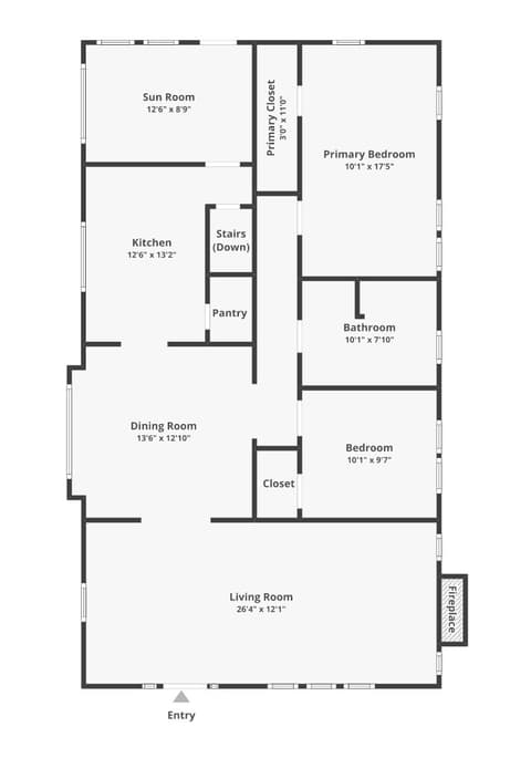 Floor Plan — 3103 S Lockburn Street, Indianapolis, IN