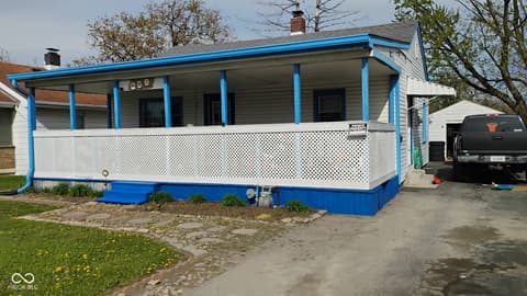Side exterior at 887 S Auburn Street, Indianapolis, IN