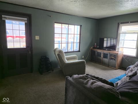 Living room at 887 S Auburn Street, Indianapolis, IN