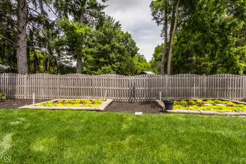 Yard at 7599 N Meridian Street, Indianapolis, IN