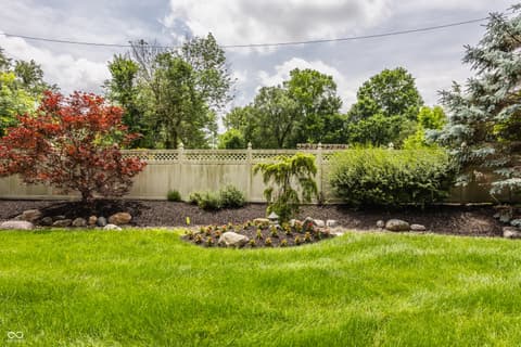 Yard at 7599 N Meridian Street, Indianapolis, IN