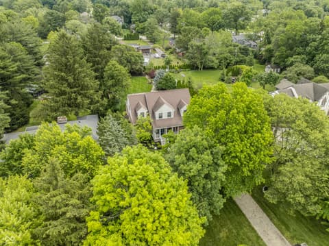 Aerial view at 7599 N Meridian Street, Indianapolis, IN