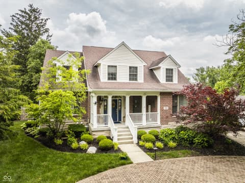 Front exterior at 7599 N Meridian Street, Indianapolis, IN