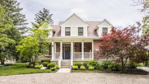 Front exterior at 7599 N Meridian Street, Indianapolis, IN