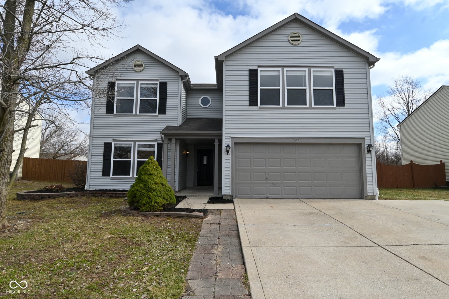 Front exterior at 3225 Capsella Lane, Indianapolis, IN