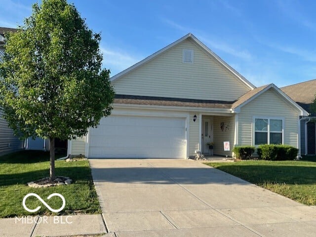 Front exterior at 7505 Eddie Lane, Camby, IN