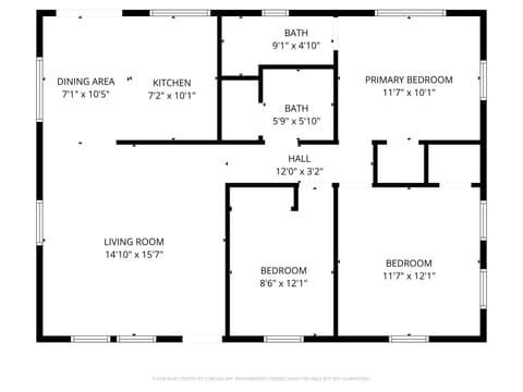 Floor Plan — 3106 E Sumner Avenue, Indianapolis, IN