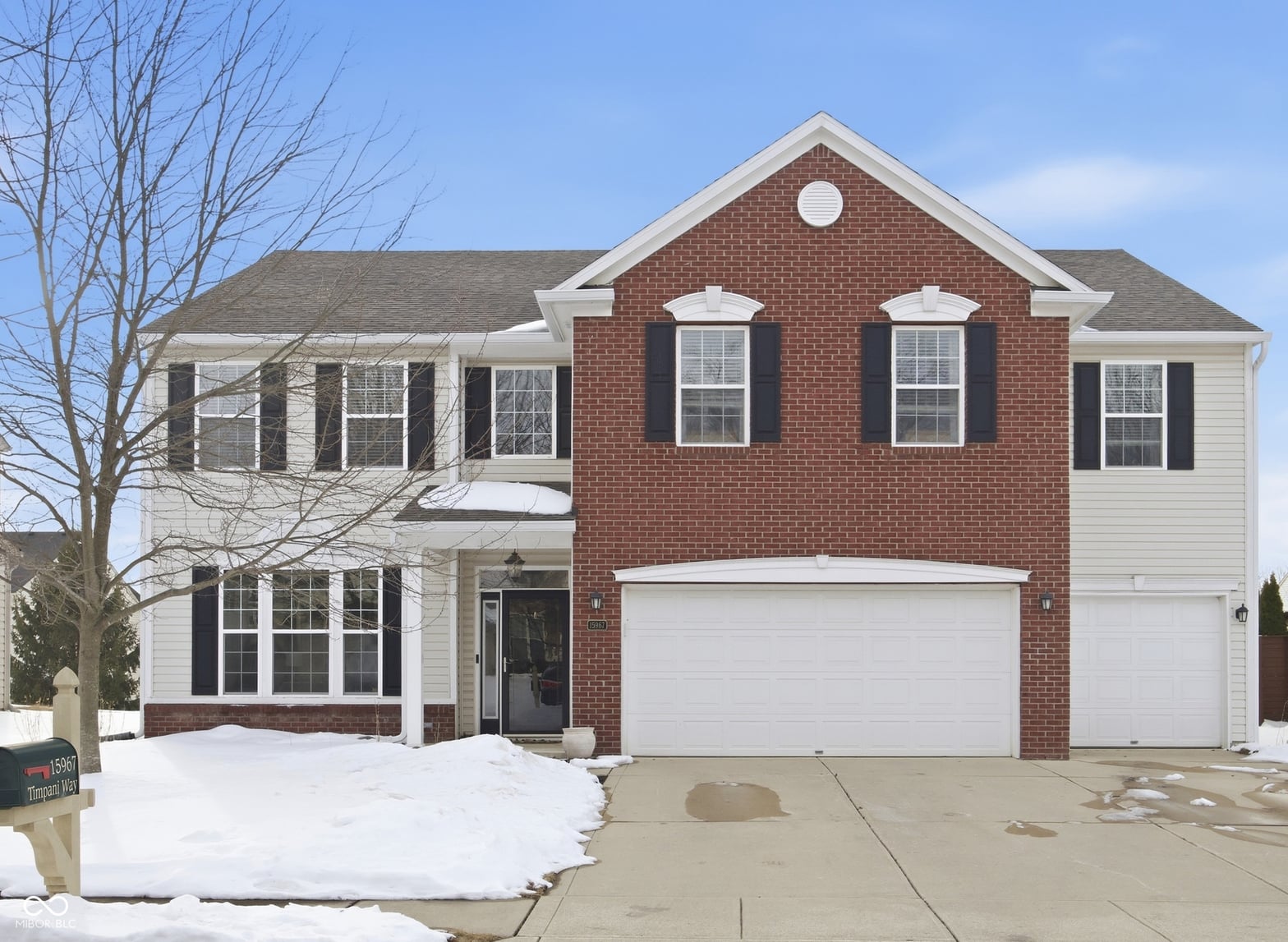 Front exterior at 15967 Timpani Way, Noblesville, IN
