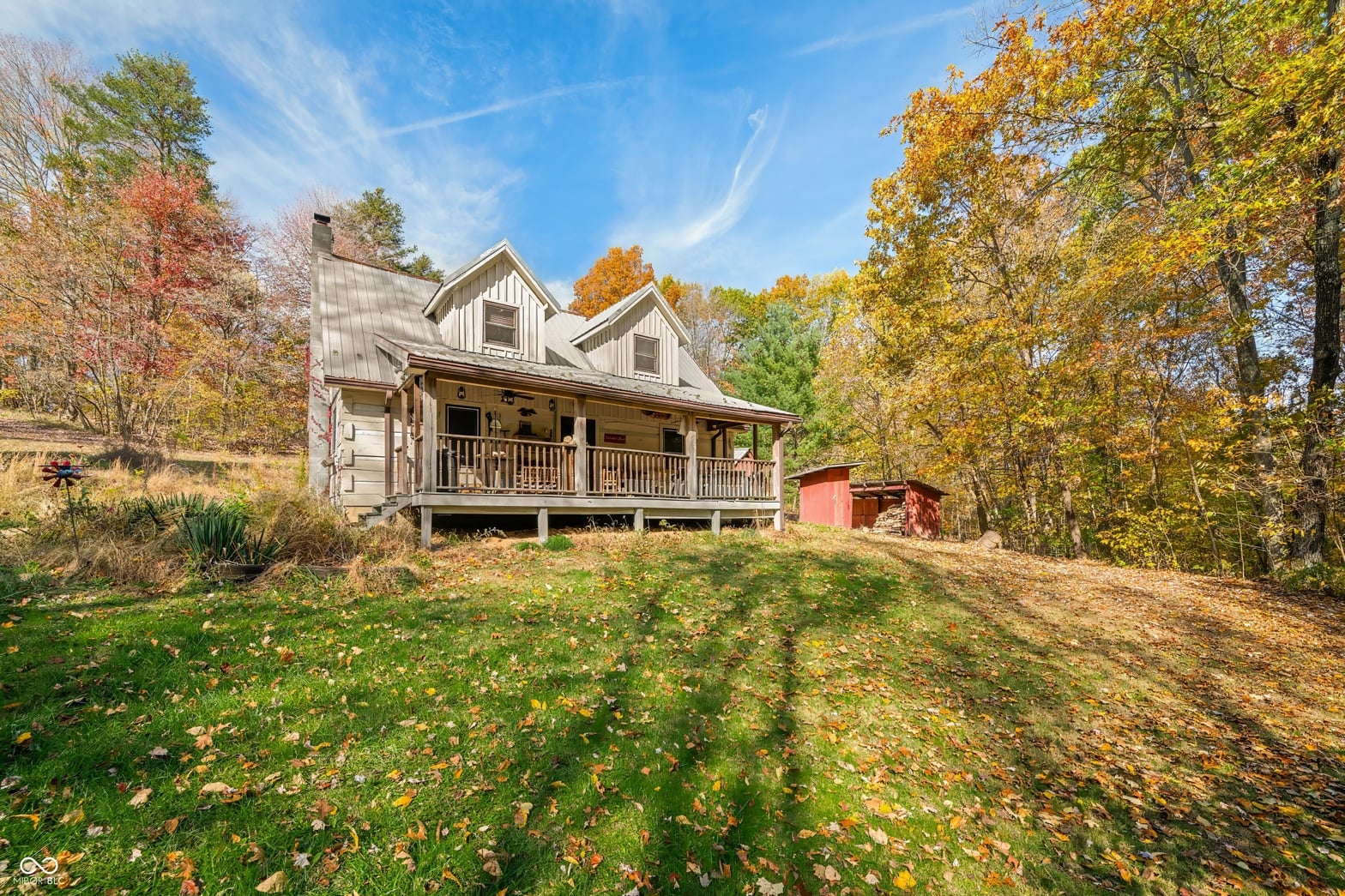 Front exterior at 3399 W Cottonwood Road, Nashville, IN