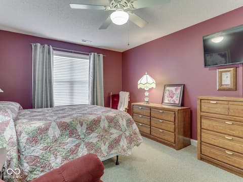 Primary bedroom at 6147 Old Course Place, Indianapolis, IN