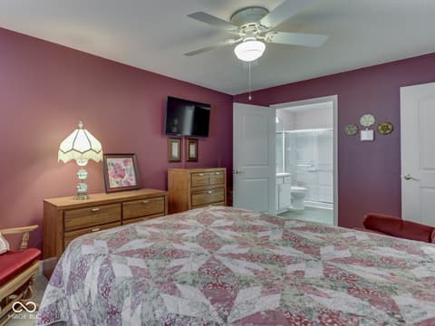 Primary bedroom at 6147 Old Course Place, Indianapolis, IN