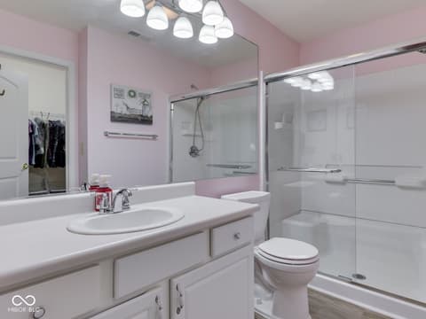 Primary bathroom at 6147 Old Course Place, Indianapolis, IN