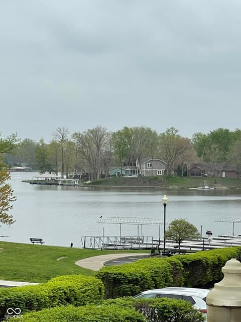 Backyard at 20971 Shoreline Court, Noblesville, IN