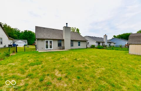 Backyard at 3701 Foxtail Drive, Indianapolis, IN