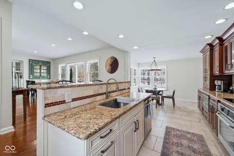 Kitchen at 1025 Oswego Road, Carmel, IN