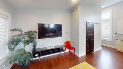 Living room at 1112 Spann Avenue, Indianapolis, IN