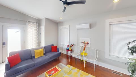 Living room at 1112 Spann Avenue, Indianapolis, IN