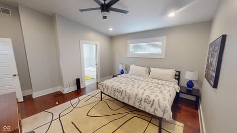 Bedroom at 1112 Spann Avenue, Indianapolis, IN
