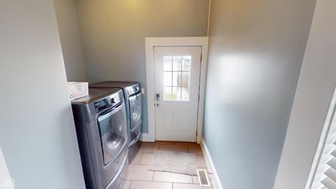 Laundry room at 1112 Spann Avenue, Indianapolis, IN