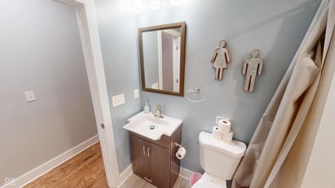 Bathroom at 1112 Spann Avenue, Indianapolis, IN