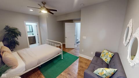 Bedroom at 1112 Spann Avenue, Indianapolis, IN