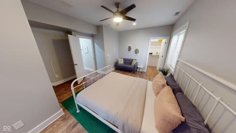 Bedroom at 1112 Spann Avenue, Indianapolis, IN
