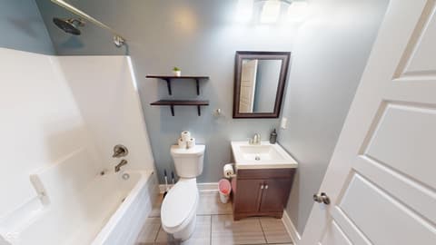 Bathroom at 1112 Spann Avenue, Indianapolis, IN